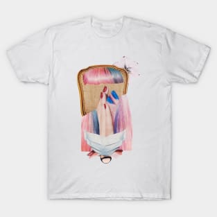 The Girl with the Mask T-Shirt